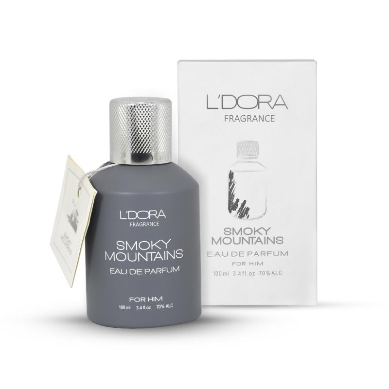 ادوپرفیوم پنبه ریز مردانه مدل SMOKY MOUNTAINS  فرگرنس 100 میلی‌لیتر