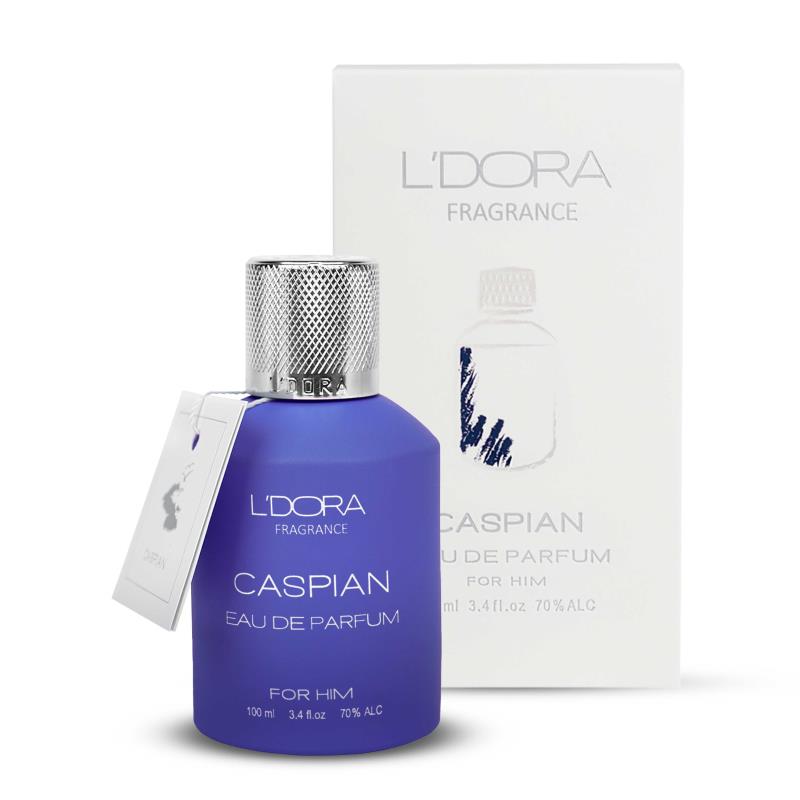 ادوپرفیوم پنبه ریز مردانه مدل CASPIAN فرگرنس 100 میلی‌لیتر