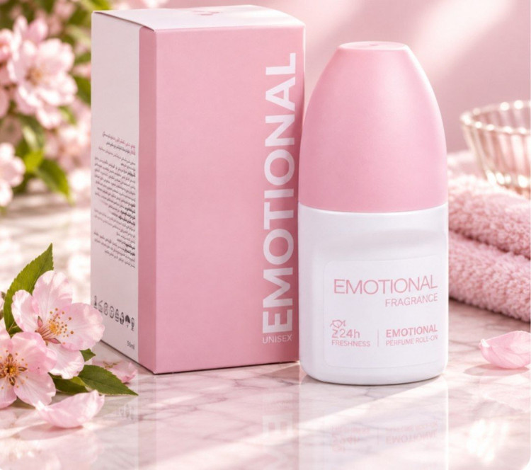 دئودورانت پنبه ریز رولی زنانه مدل EMOTIONAL فرگرنس 50 میلیلیتر