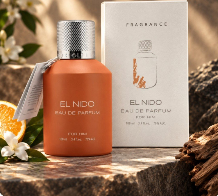 ادوپرفیوم پنبه ریز مردانه مدل EL NIDO فرگرنس 100 میلیلیتر